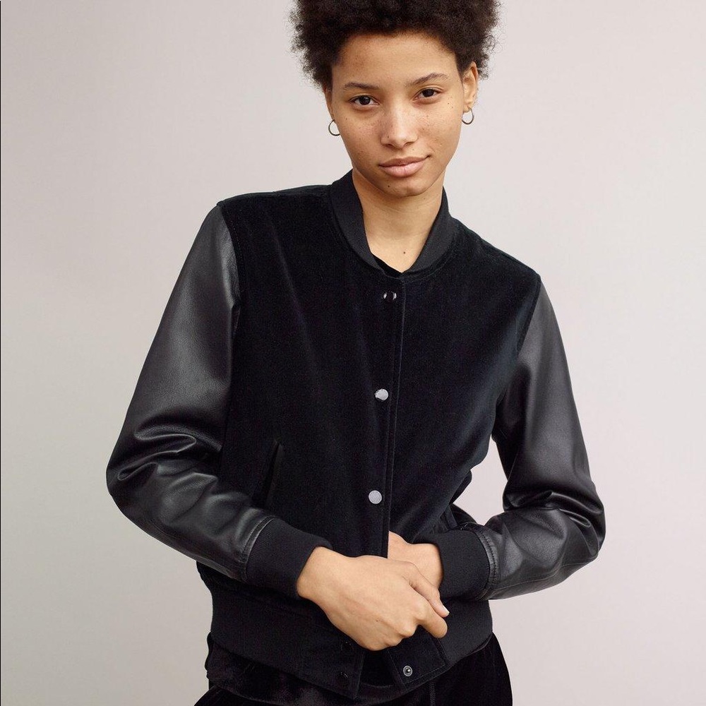 Rag & Bone Camden Velvet Bomber Jacket. Size XS.